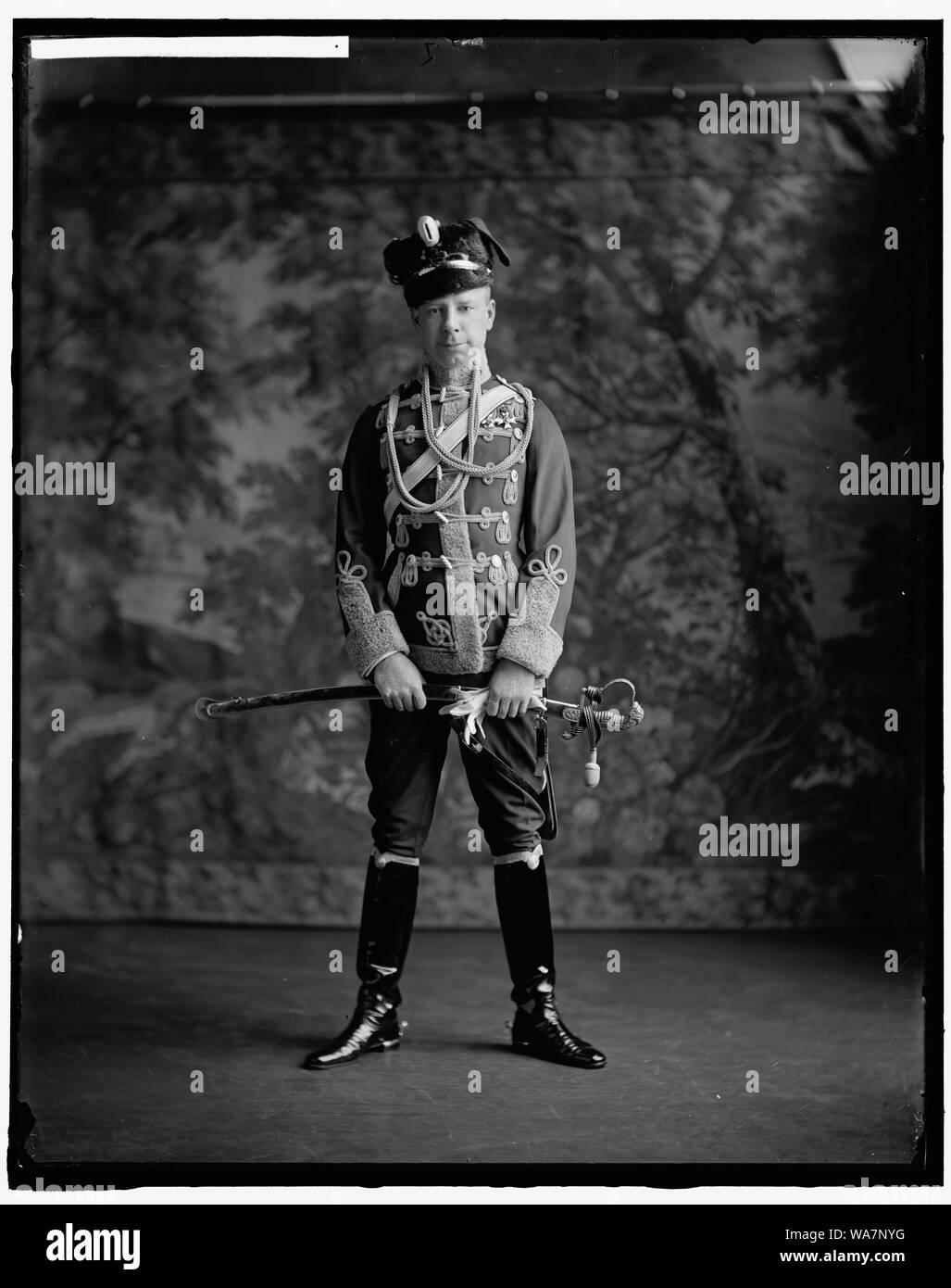 BRUNNING, von Leutnant Stockfoto