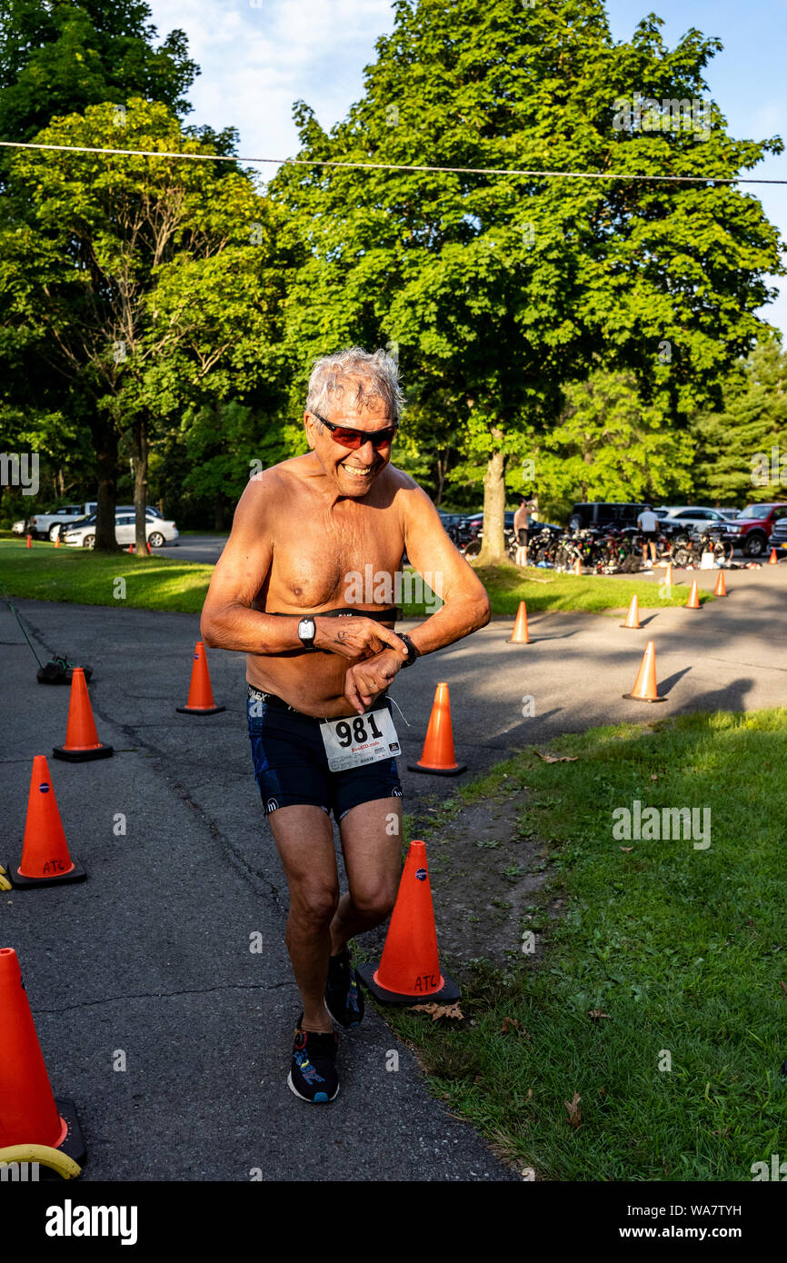 HVTC Triathlon Sommer Serie 2019 #3 Stockfoto