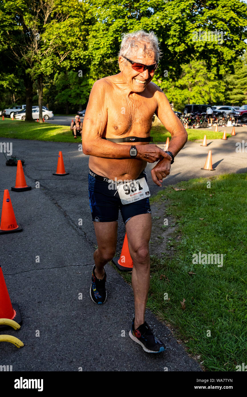 HVTC Triathlon Sommer Serie 2019 #3 Stockfoto