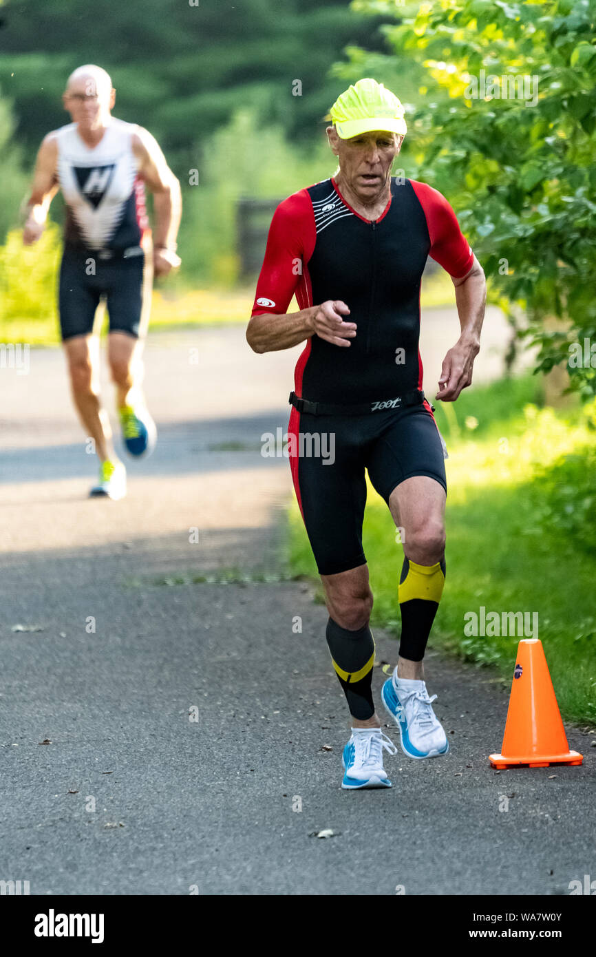 HVTC Triathlon Sommer Serie 2019 #3 Stockfoto