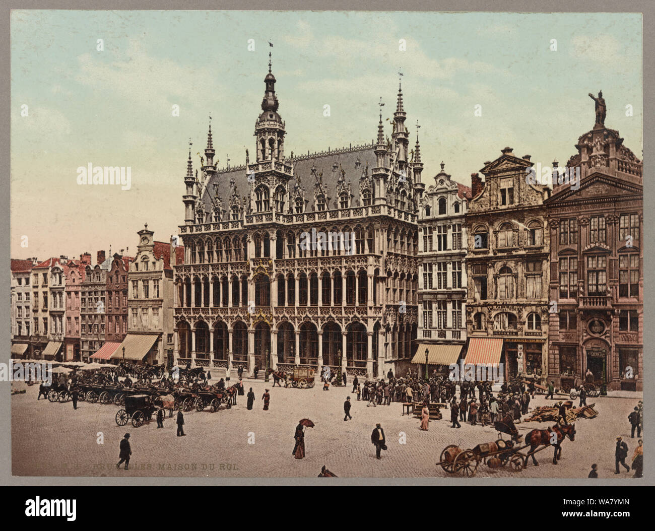 Bruxelles. Maison du Roi Stockfoto