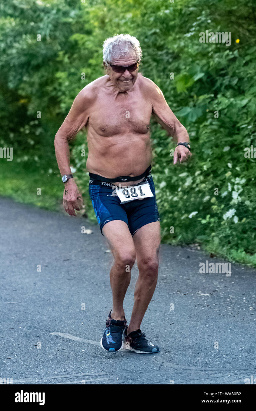 HVTC Triathlon Sommer Serie 2019 #3 Stockfoto