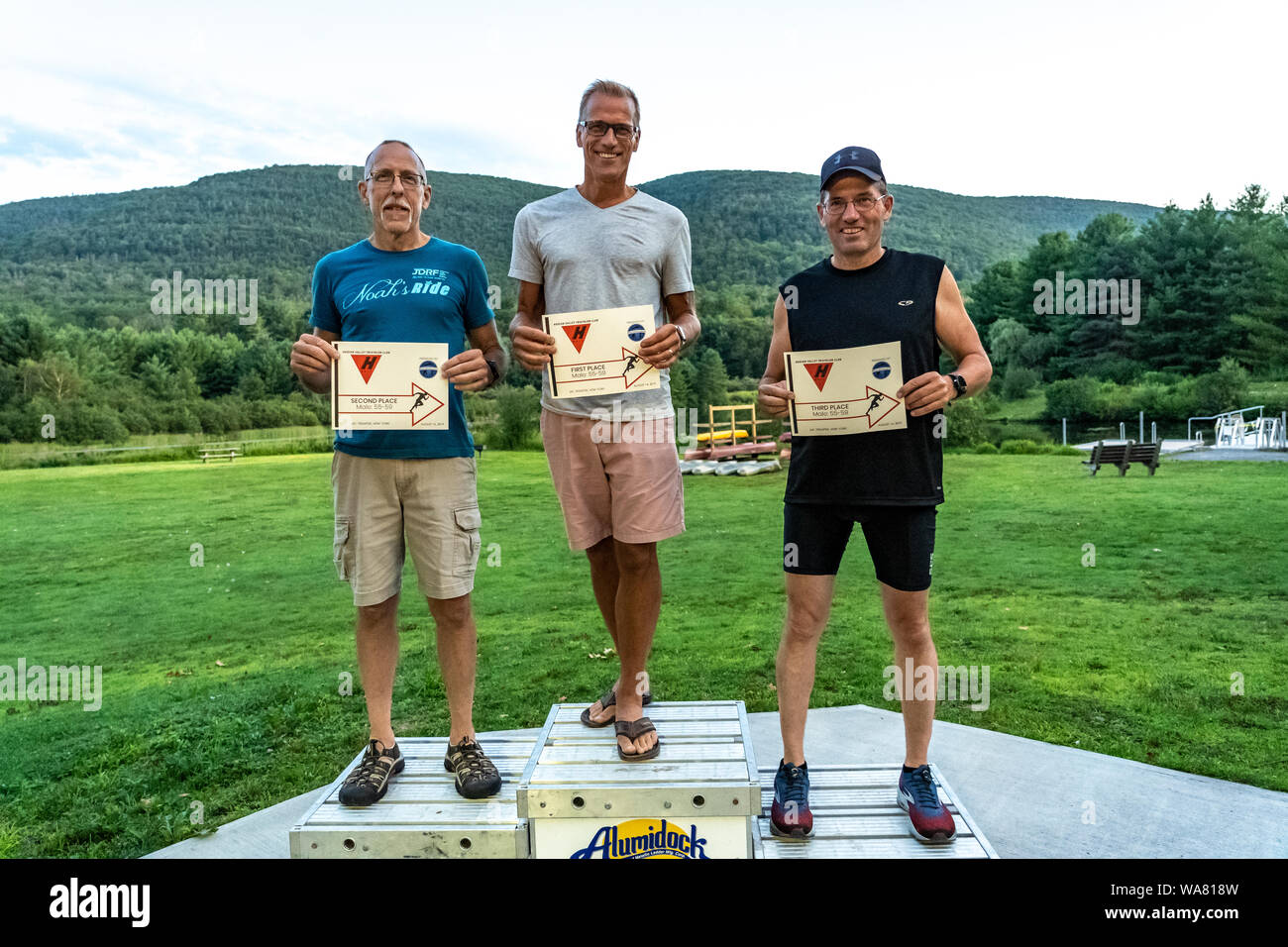 HVTC Triathlon Sommer Serie 2019 #3 Stockfoto