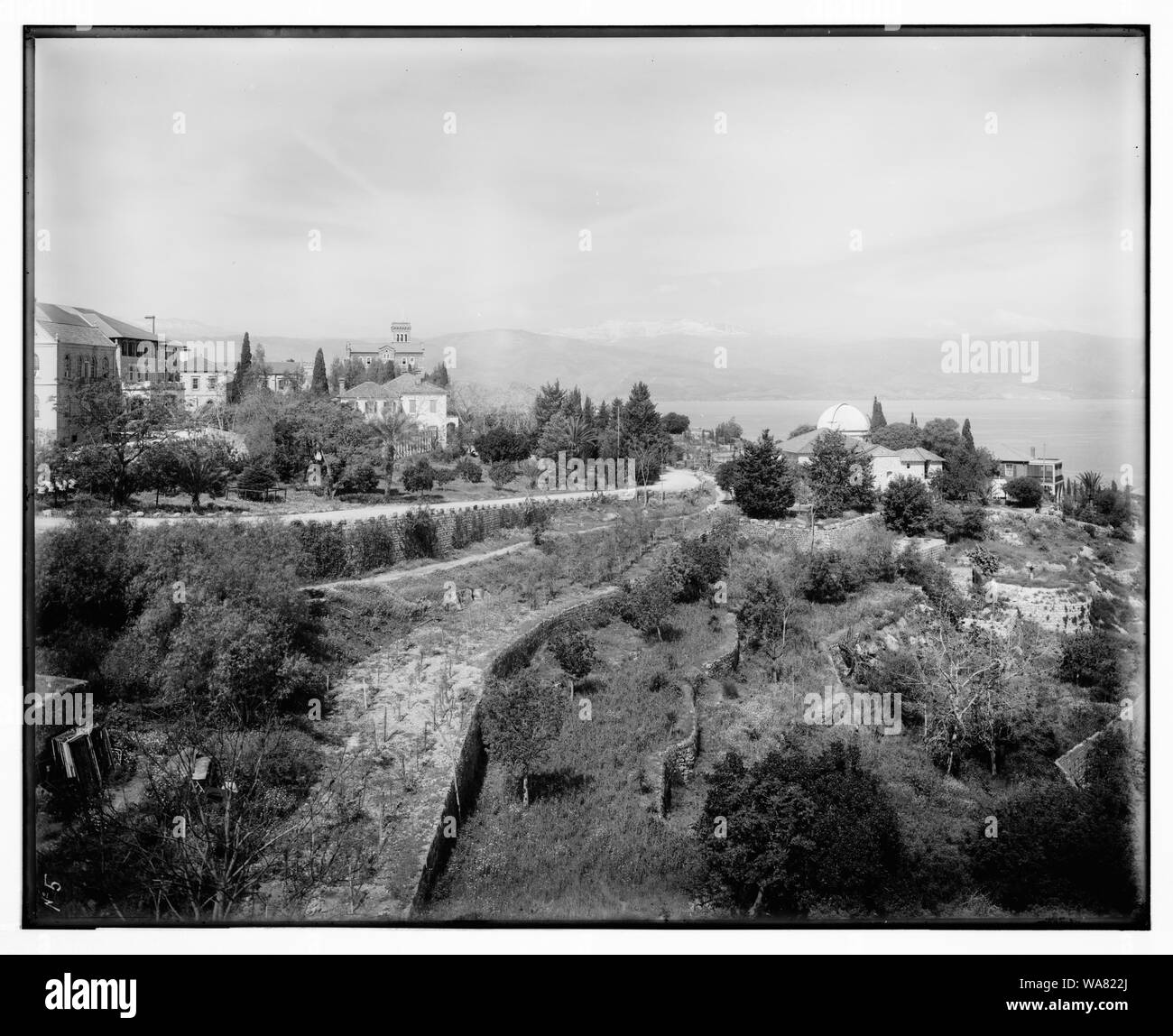 Gebäude der American University, Beirut Stockfoto
