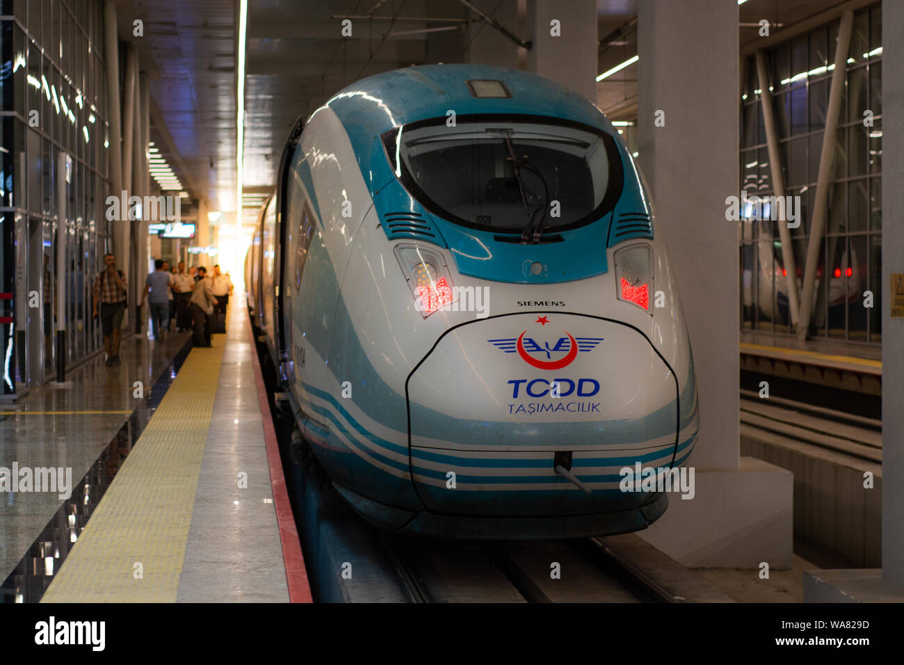 TCDD Ankara YHT-Bahn Statition neue Terminal Stockfoto