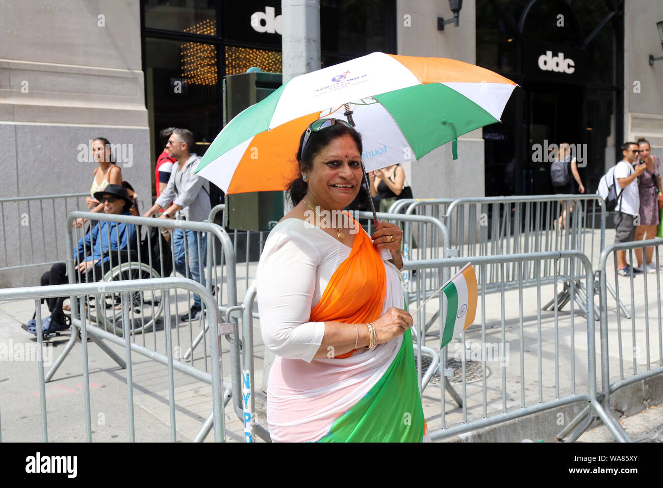 Indische Day Parade, New York, USA Stockfoto