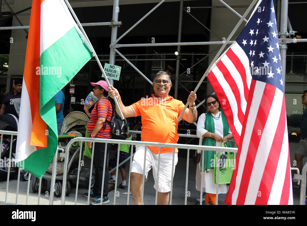 Indische Day Parade, New York, USA Stockfoto