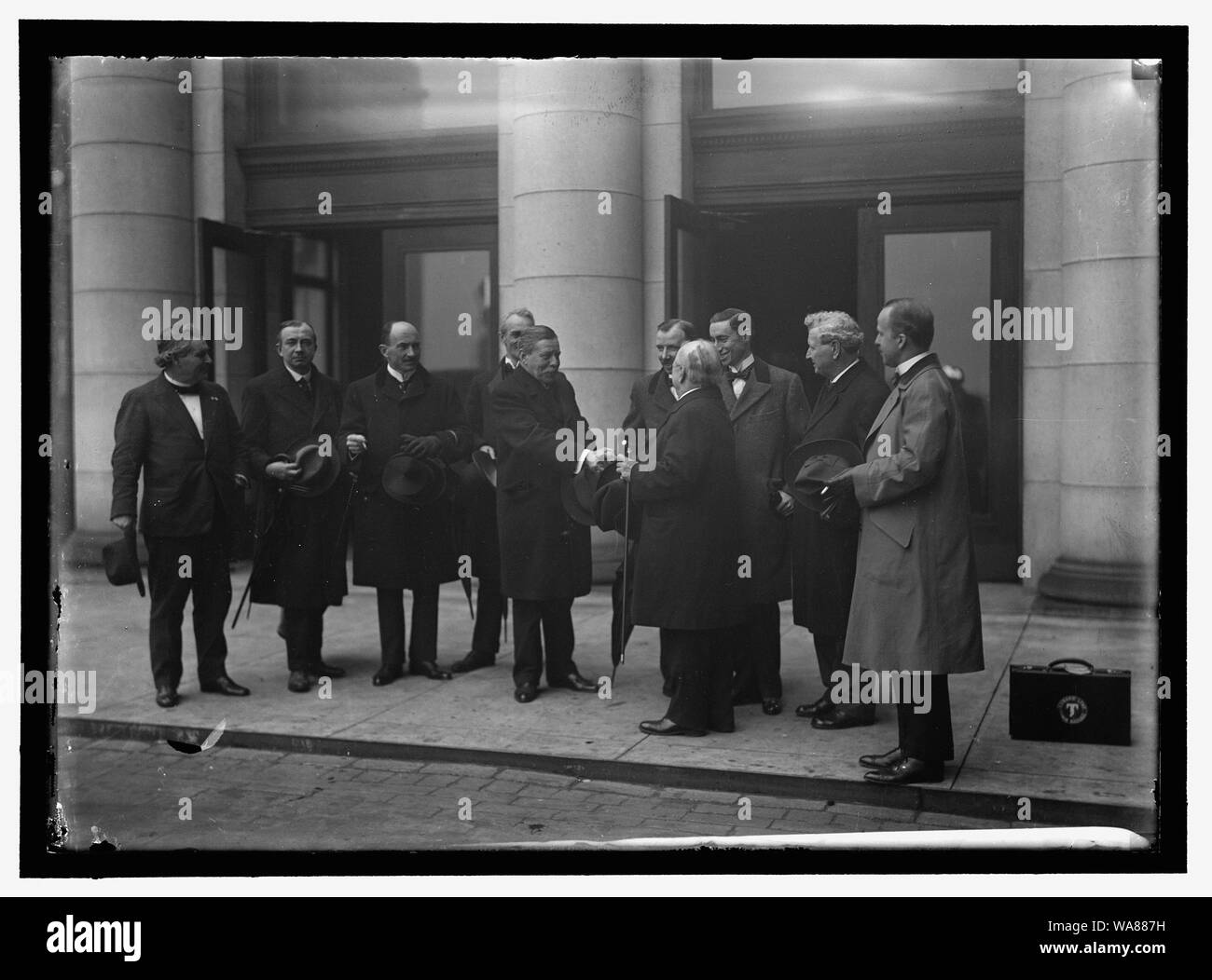 Kanada. Die Delegationen. Die britischen Labour-Abgeordneten COM. GARROD, H.W.; Robertson, G.D. CANADIAN LABOUR DEL.; GIBSON, Hugh, der State Dept.; BOWERMAN, Charles W., M.P.; GOMPERS, Samuel, Präsident, A.F. Von L. Stockfoto
