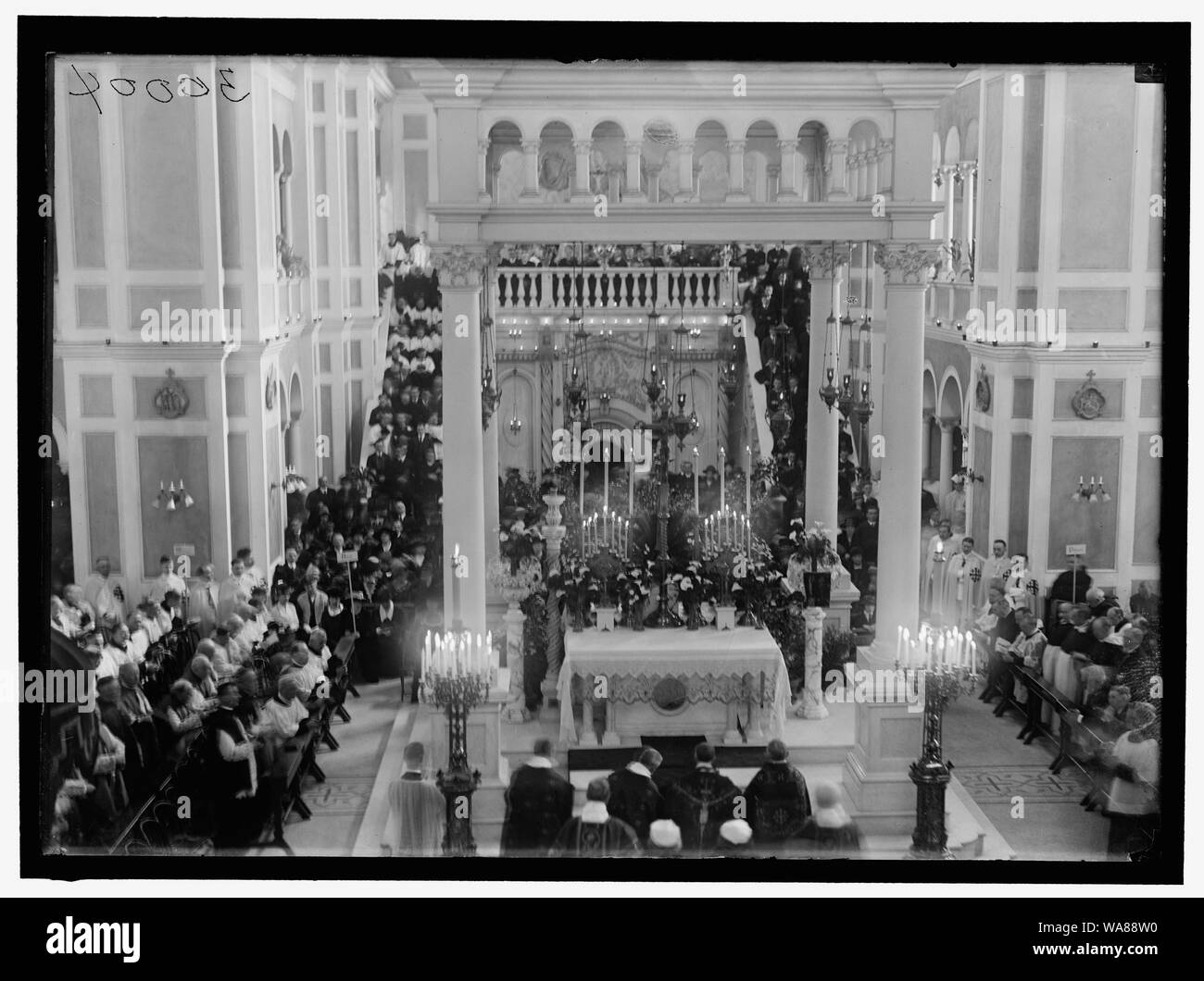 Katholischen Universität. Kardinal GIBBONS; JUBILÄUM Stockfoto