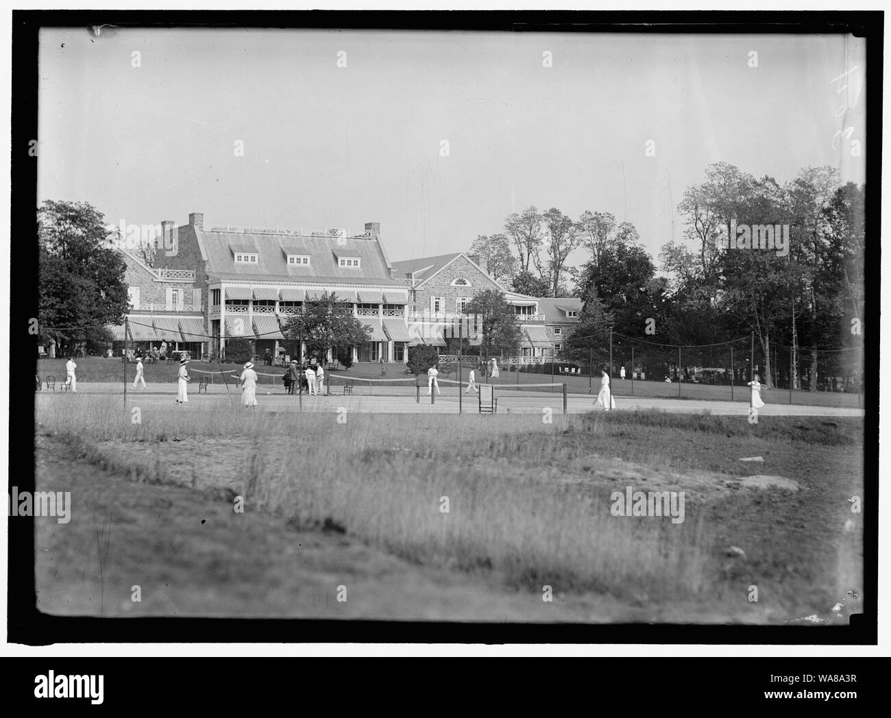 CHEVY CHASE CLUB. TENNIS TURNIER Stockfoto