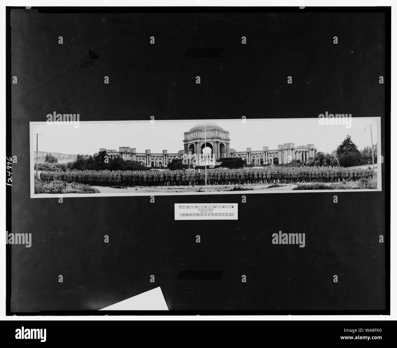 Die Kalifornischen Held, der 363 Infanterie der US-Armee nach der Rückkehr aus Frankreich, April 22, 1919, Kol. Harry Le.T. Cavenaugh Befehlen Stockfoto