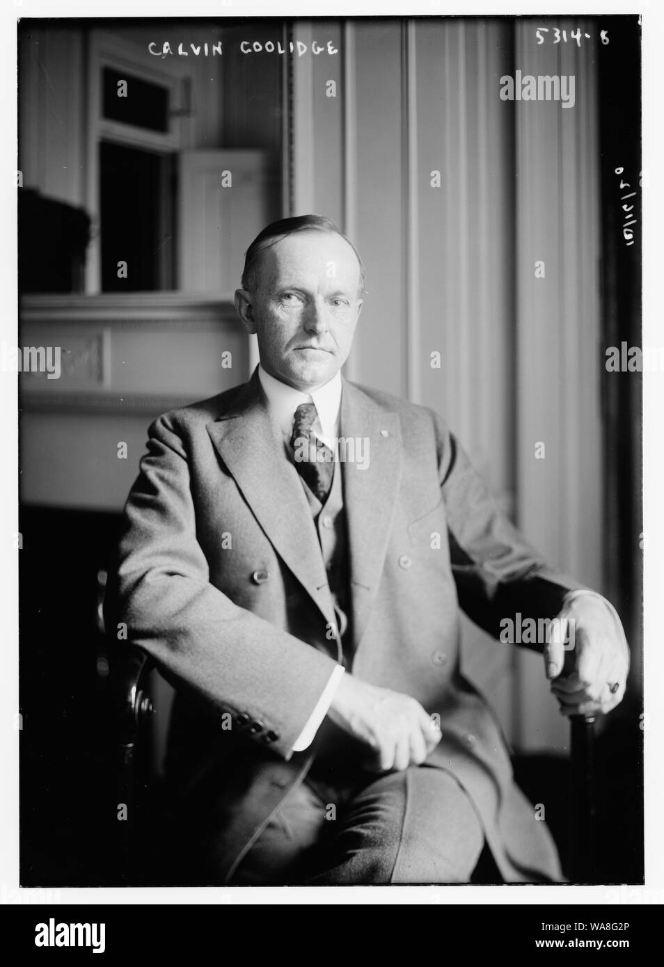 Calvin Coolidge Stockfoto