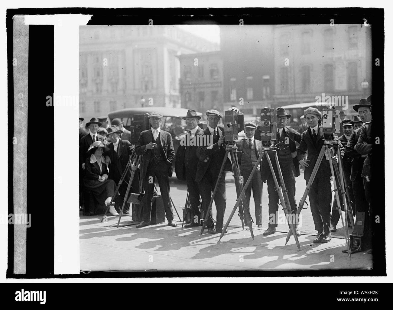 Kamera Männer, 1920 Stockfoto
