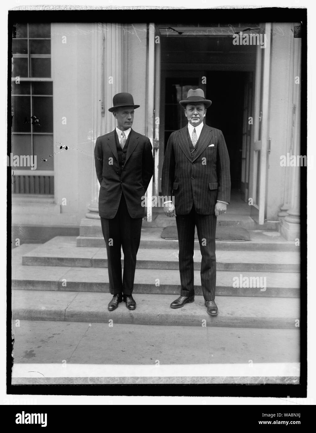 Kapitän Wilson Braun & Kapitän A.A. Andrews (U.S.N.) Stockfoto