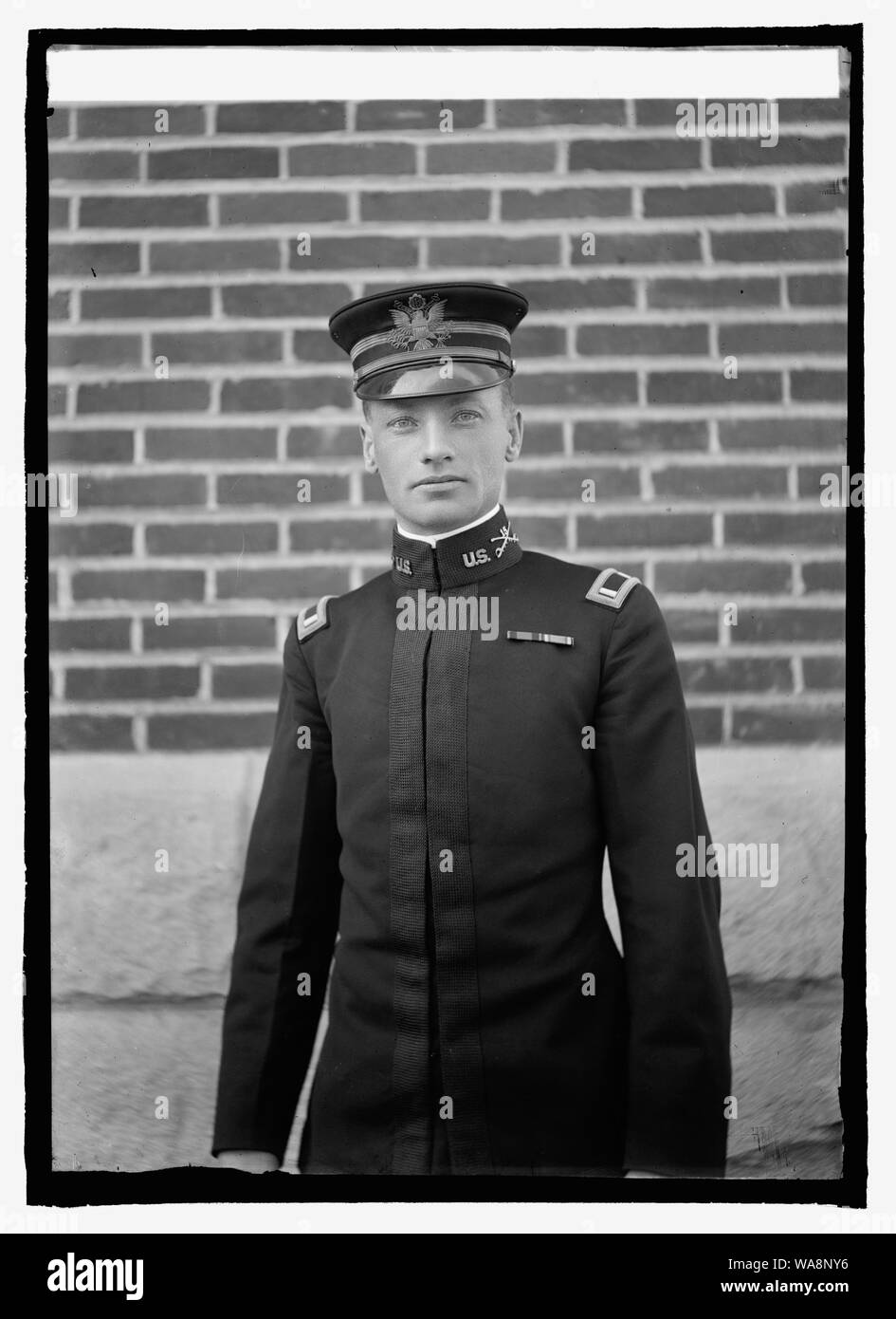 Kapitän Wm. W. Overton, 8 Kavallerie Stockfoto
