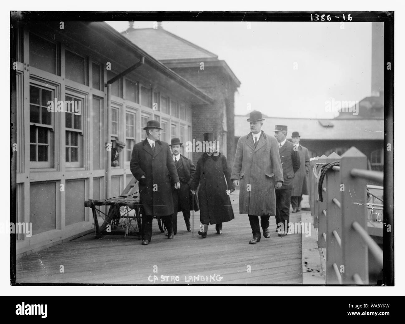 Castro Landung Stockfoto