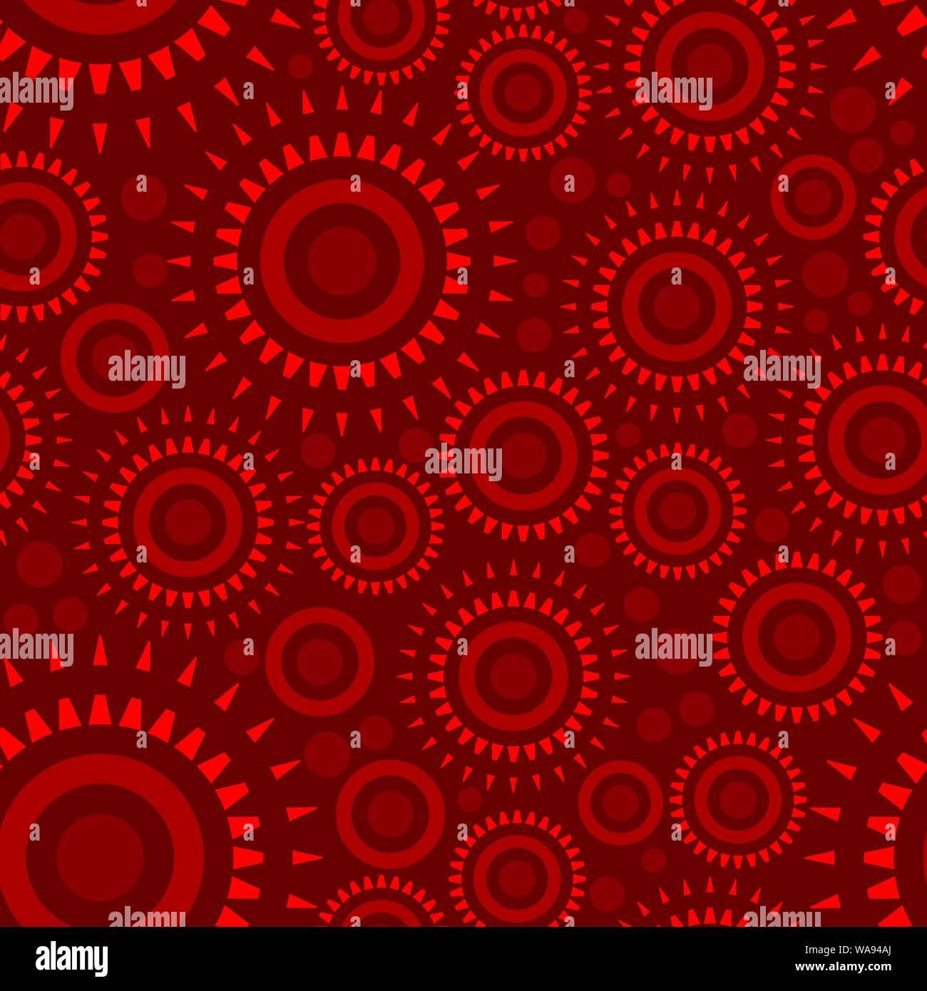 Vector Illustration. Nahtlose tribal Hintergrund in geometrischen Stil. Fliese. Stock Vektor