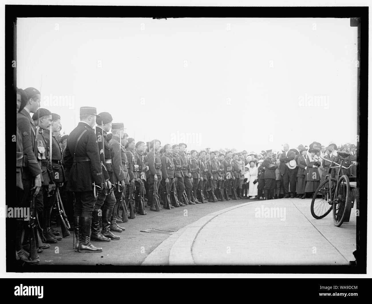 Chasseurs Alpine Blue Devils, Ca. 1918 Stockfoto