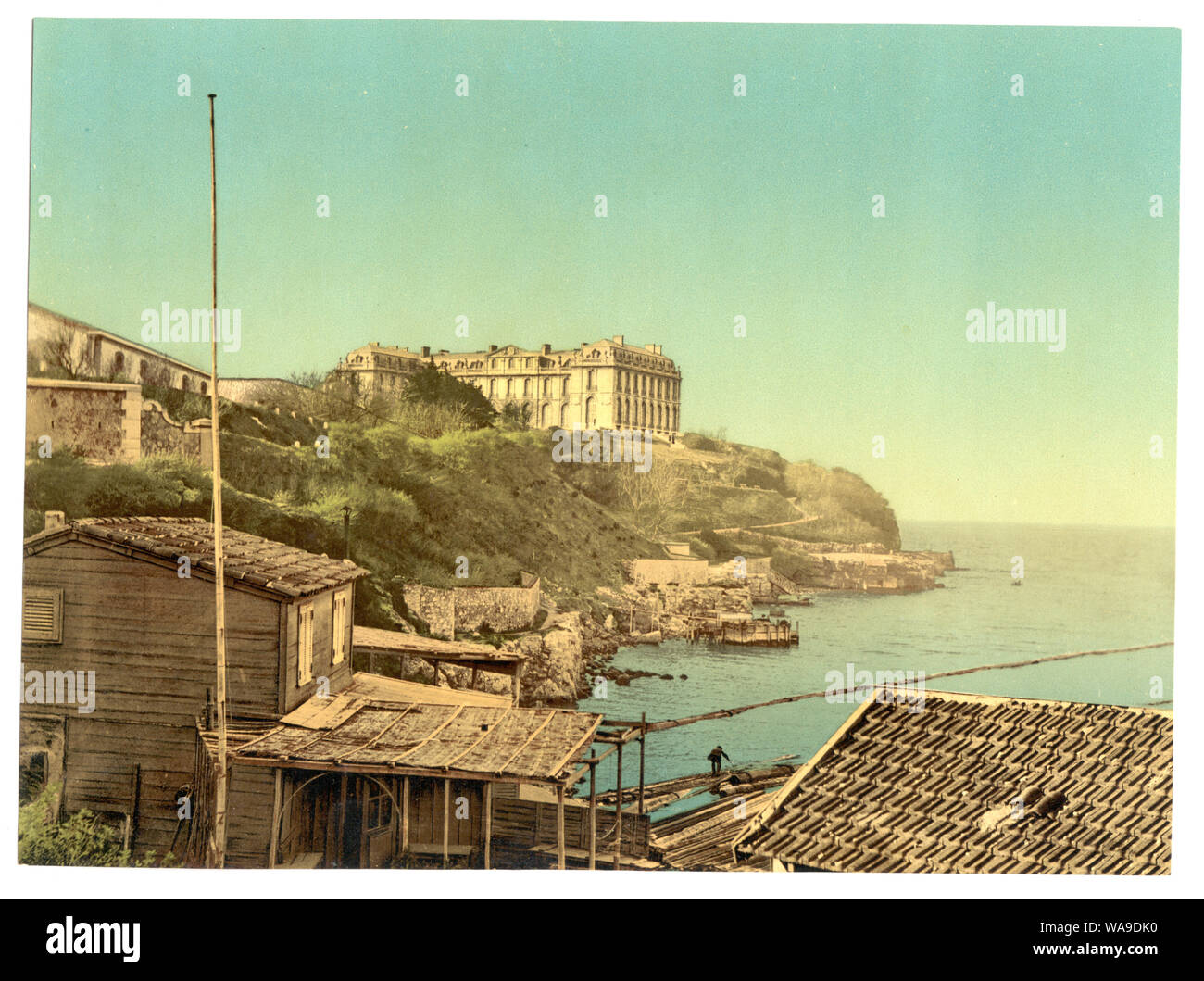 Chateau du Pharo, alten Hafen (Vieux Port), Marseille, Frankreich Stockfoto