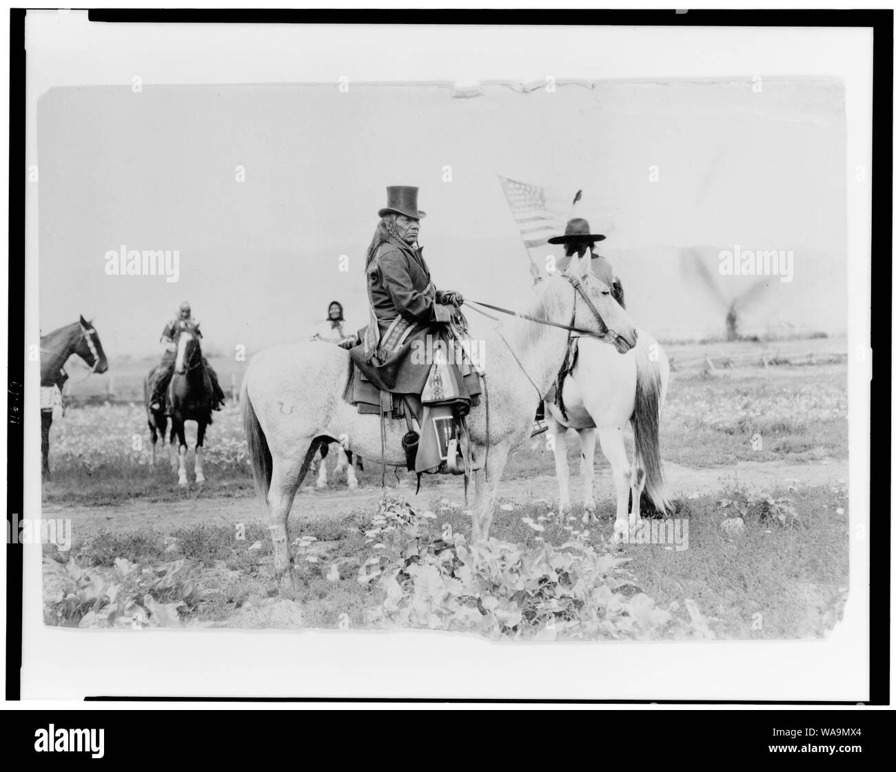 Chief Charlos [sic] Stockfoto