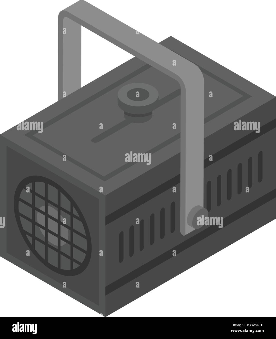 Symbol "Spotlight", isometrische Stil Stock Vektor