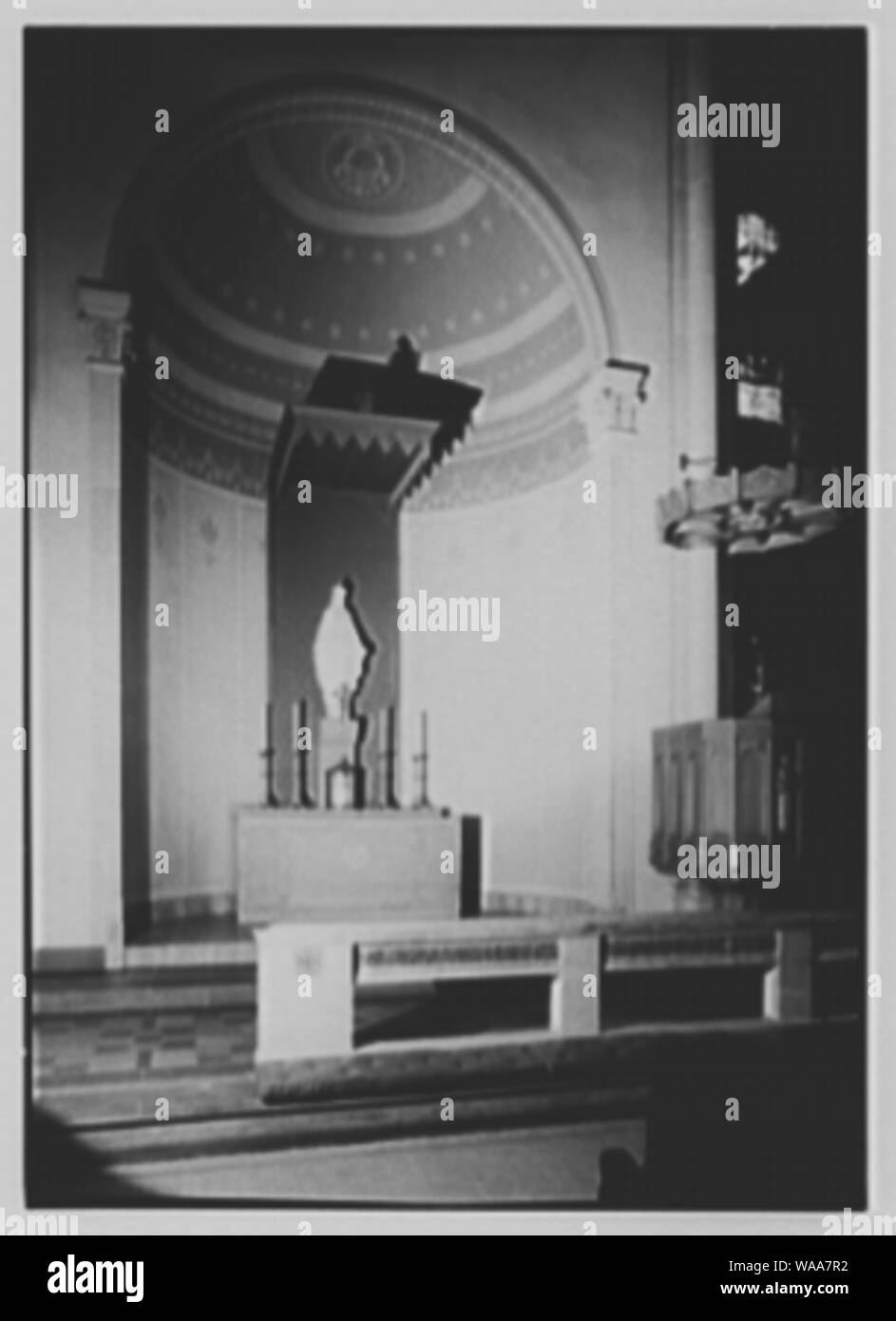 Kirche von St. Nikolaus, 122 Fähre St., Jersey City, New Jersey. Stockfoto