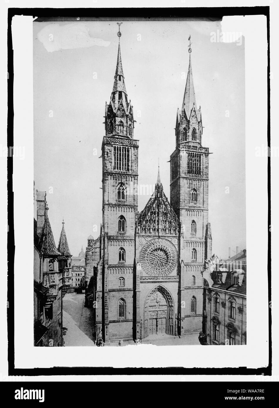 Kirche St. Laurentius in Nürnberg, Deutschland Stockfoto