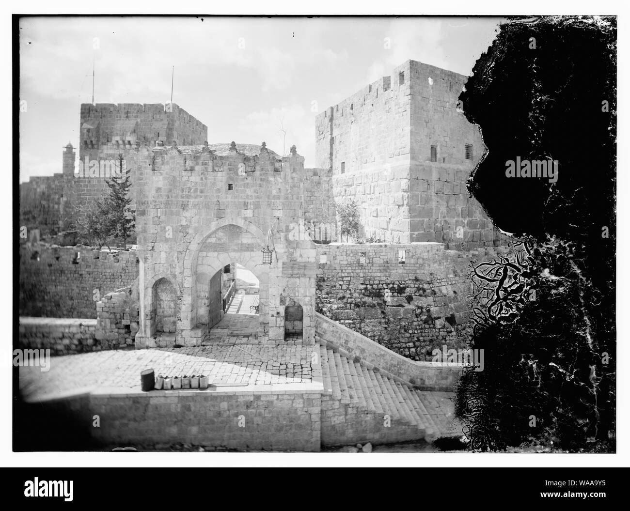 Zitadelle und Turm Davids Stockfoto