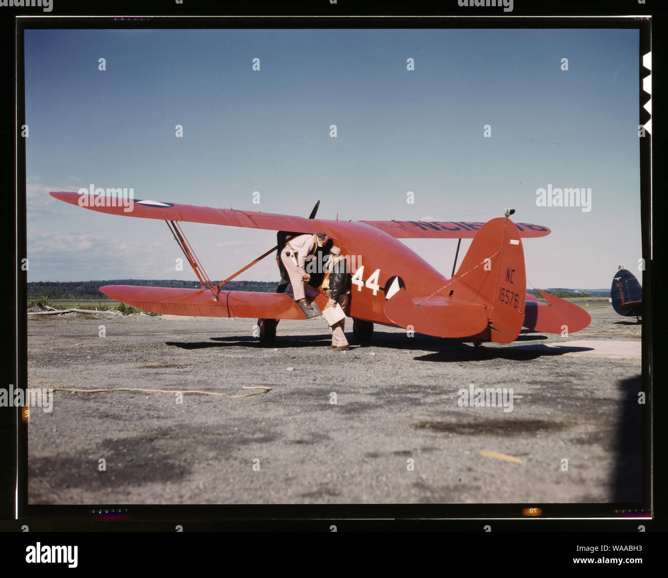 Civil Air Patrol Base, Bar Harbor, Maine Stockfoto