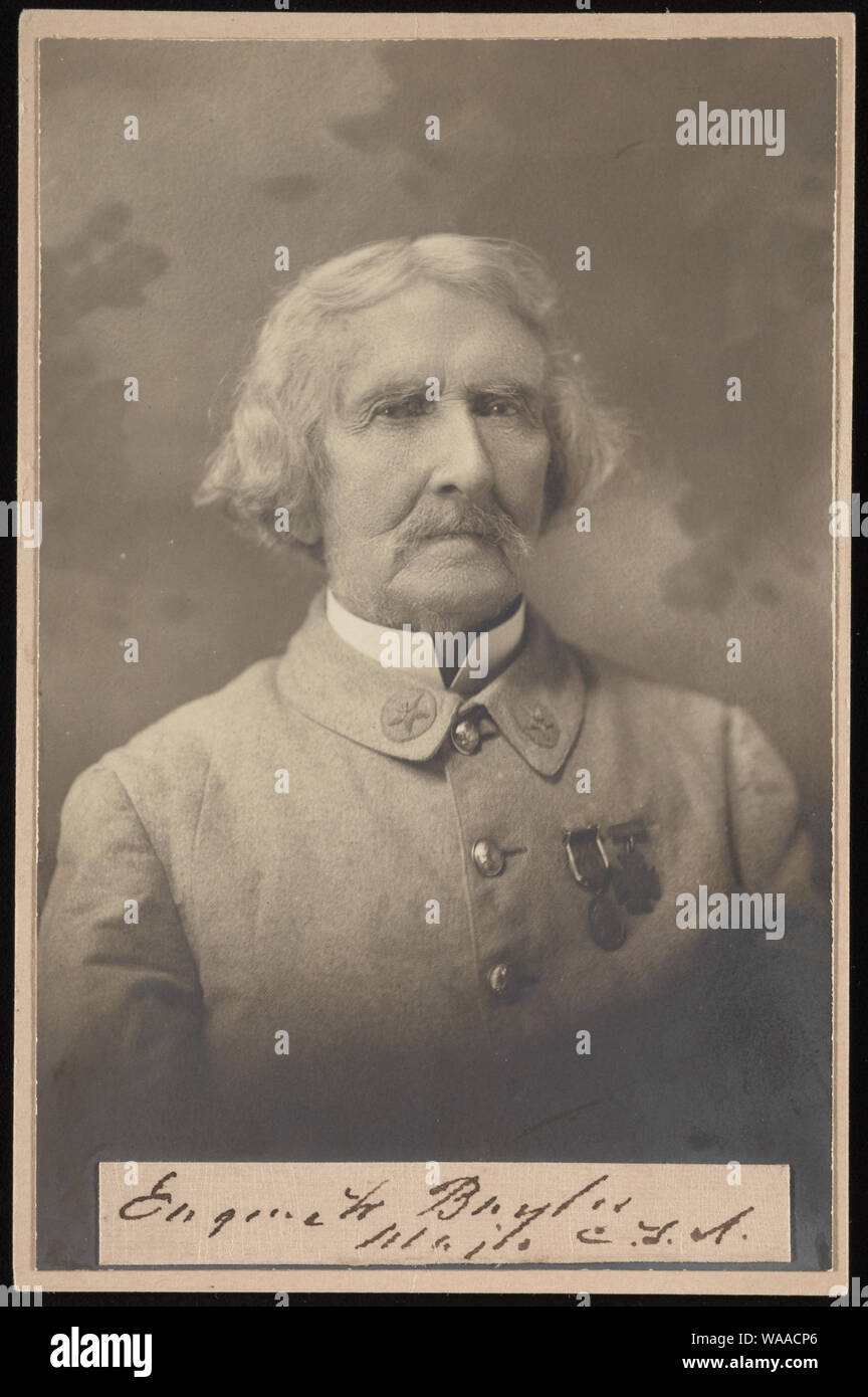 Bürgerkriegveteran Eugene Wythe Baylor Stockfoto