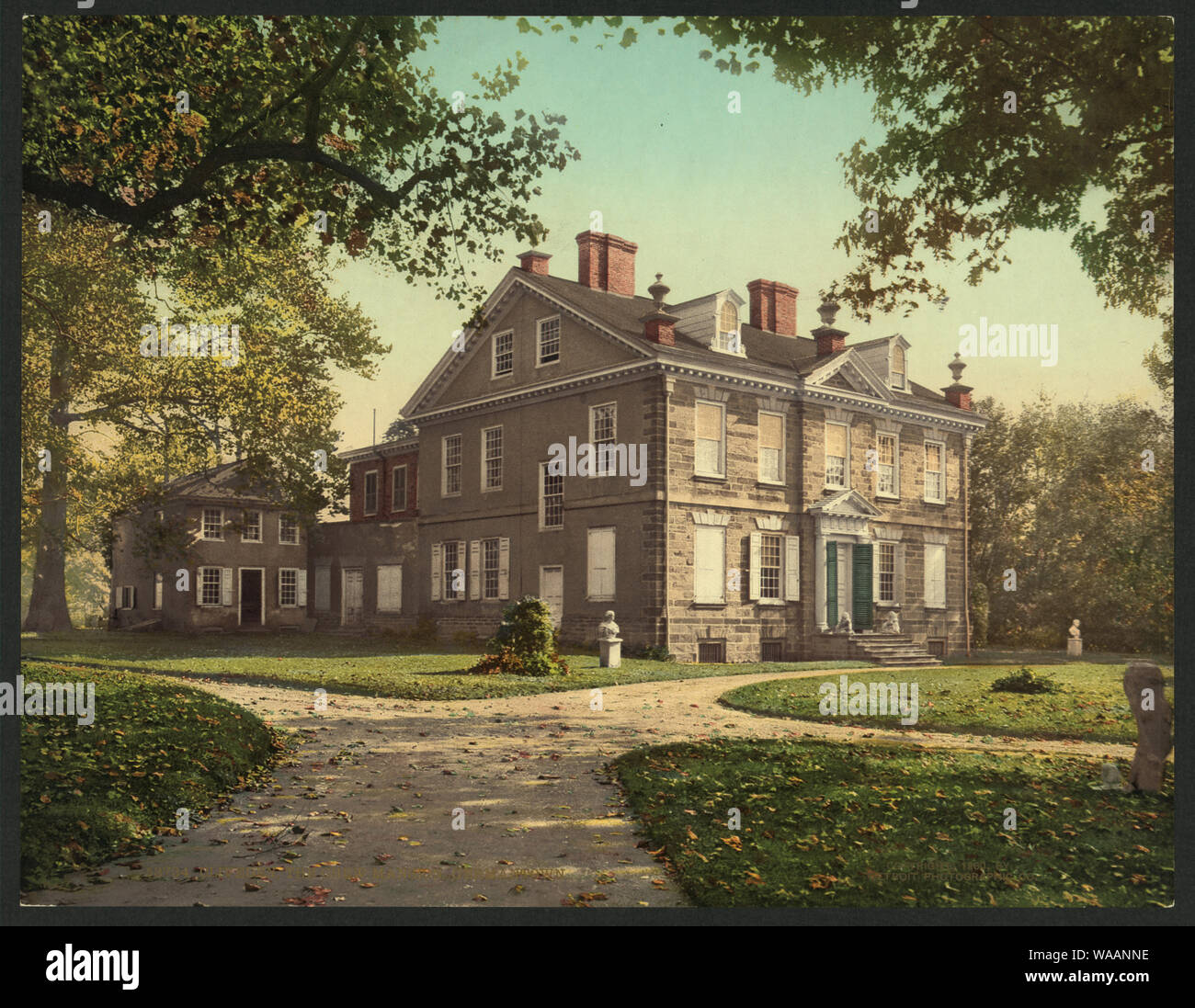 Cliveden, die Kauen Mansion, Germantown Stockfoto