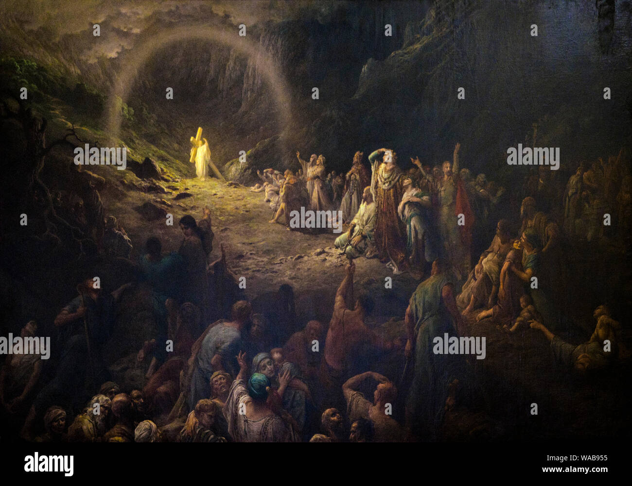 Gustave Doré, das Tal der Tränen, Malerei, 1883 Stockfoto