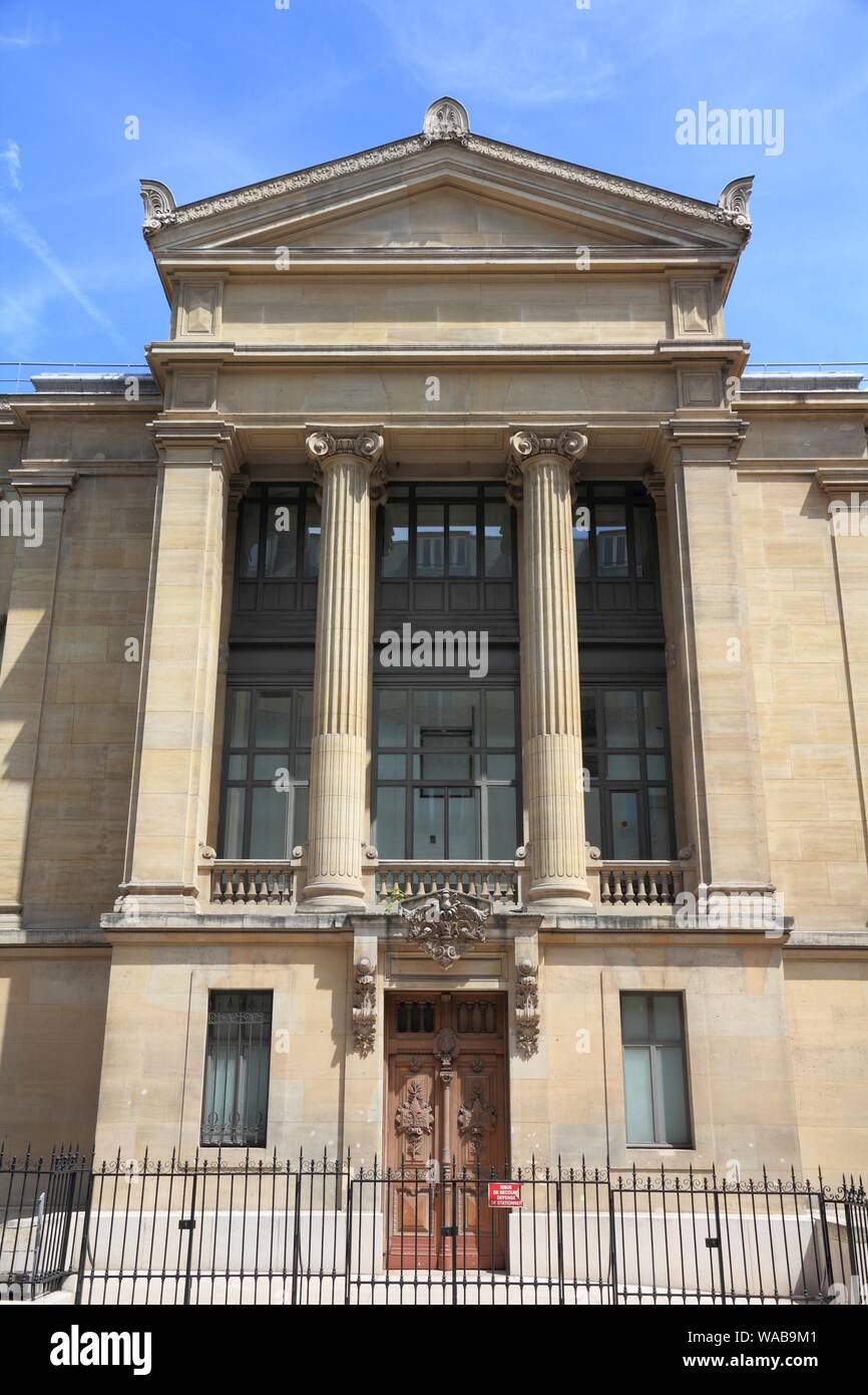 Museum Guimet, Paris-kulturelle Gebäude im 16. Arrondissement (passy). Sehenswürdigkeiten in Frankreich. Stockfoto