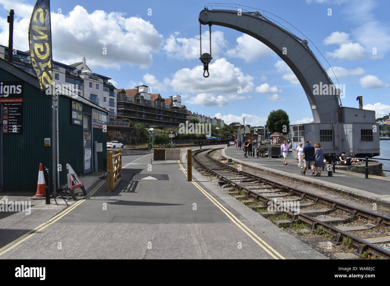 Bristol Docks, Vereinigtes Königreich Stockfoto