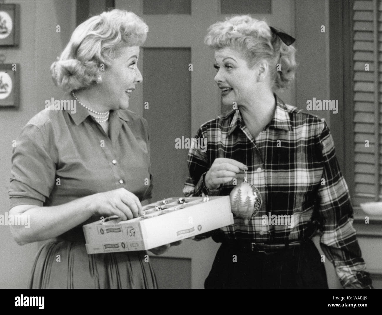 Vivian Vance, Lucille Ball, "I love Lucy" (Christmas Special) (1956) Desilu Datei Referenz #33848-382 THA Stockfoto