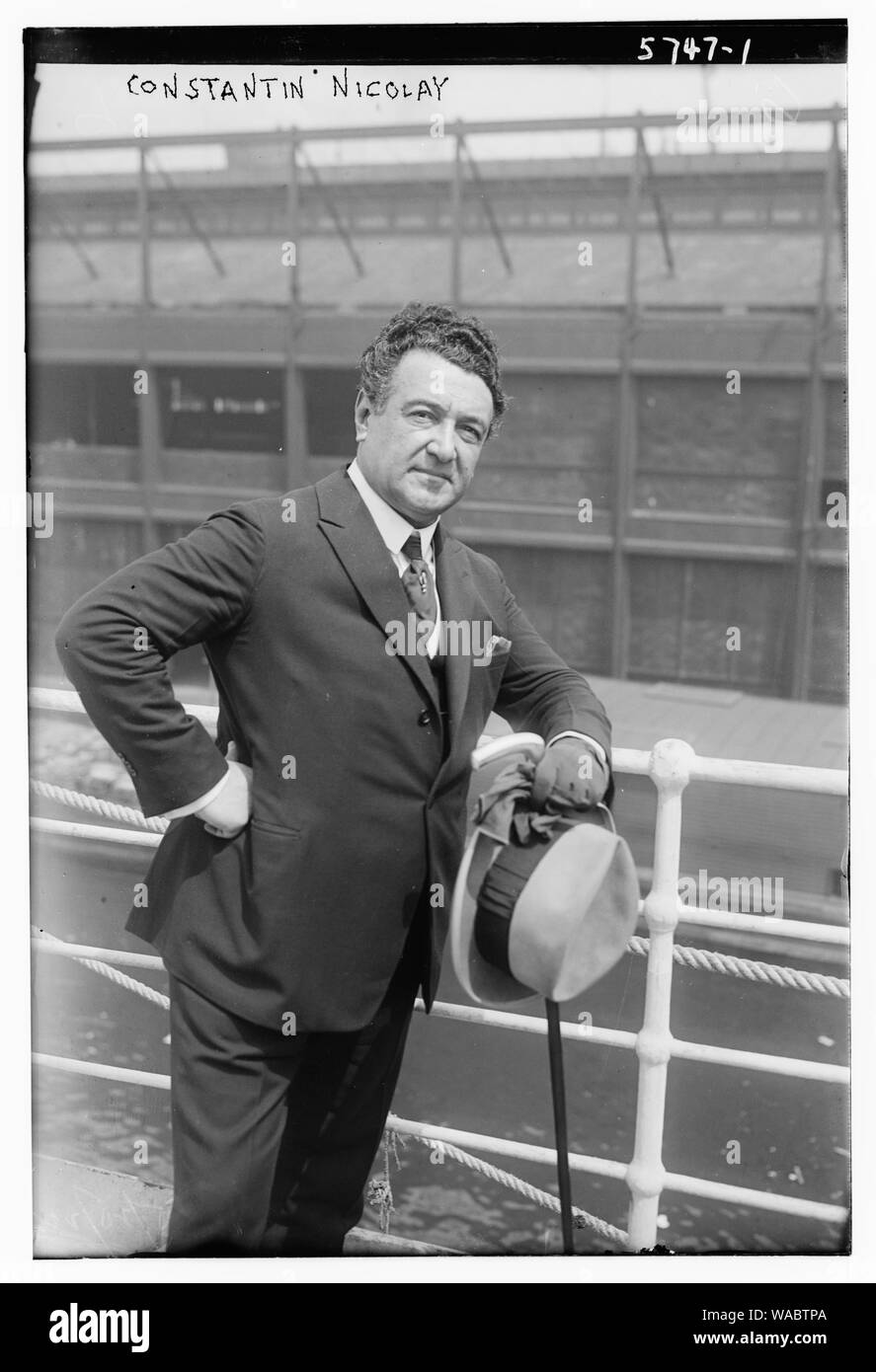 Constantin Nicolay Stockfoto