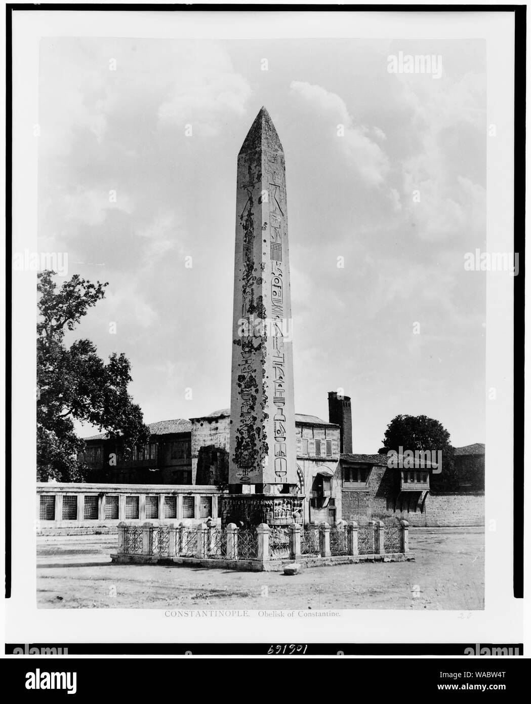 Konstantinopel. Obelisk von Konstantin Stockfoto