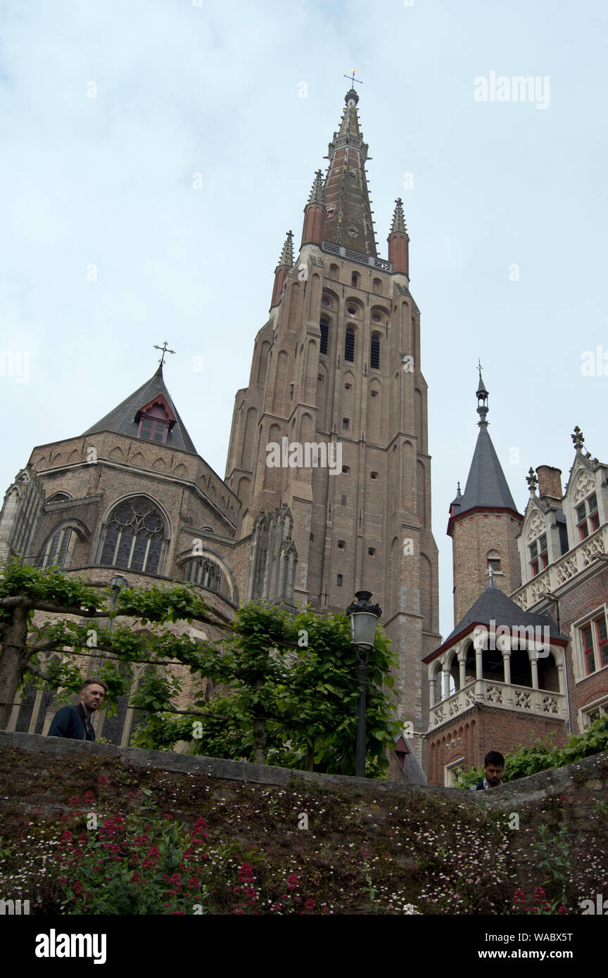 Kirche unserer Lieben Frau Brügge, Brügge, Belgien Stockfoto