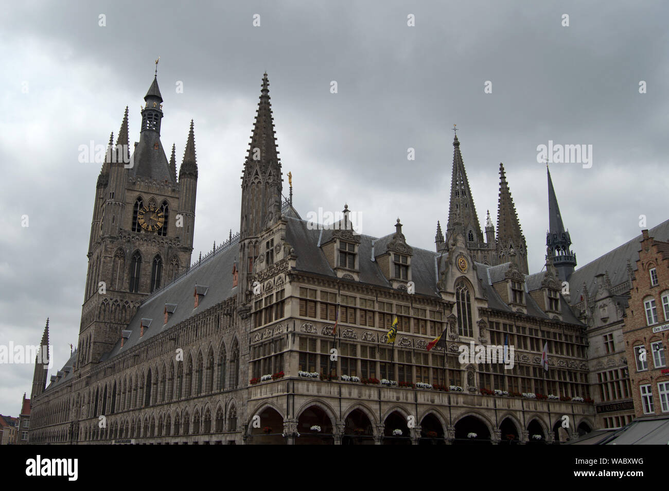 Tuchhallen, Ypern, Belgien Stockfoto
