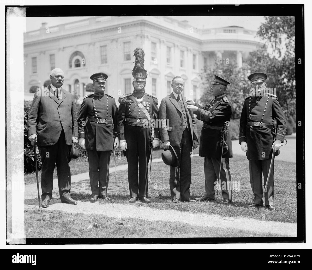 Coolidge & Antike & Hon Artillerie Co., 5/26/24. Stockfoto