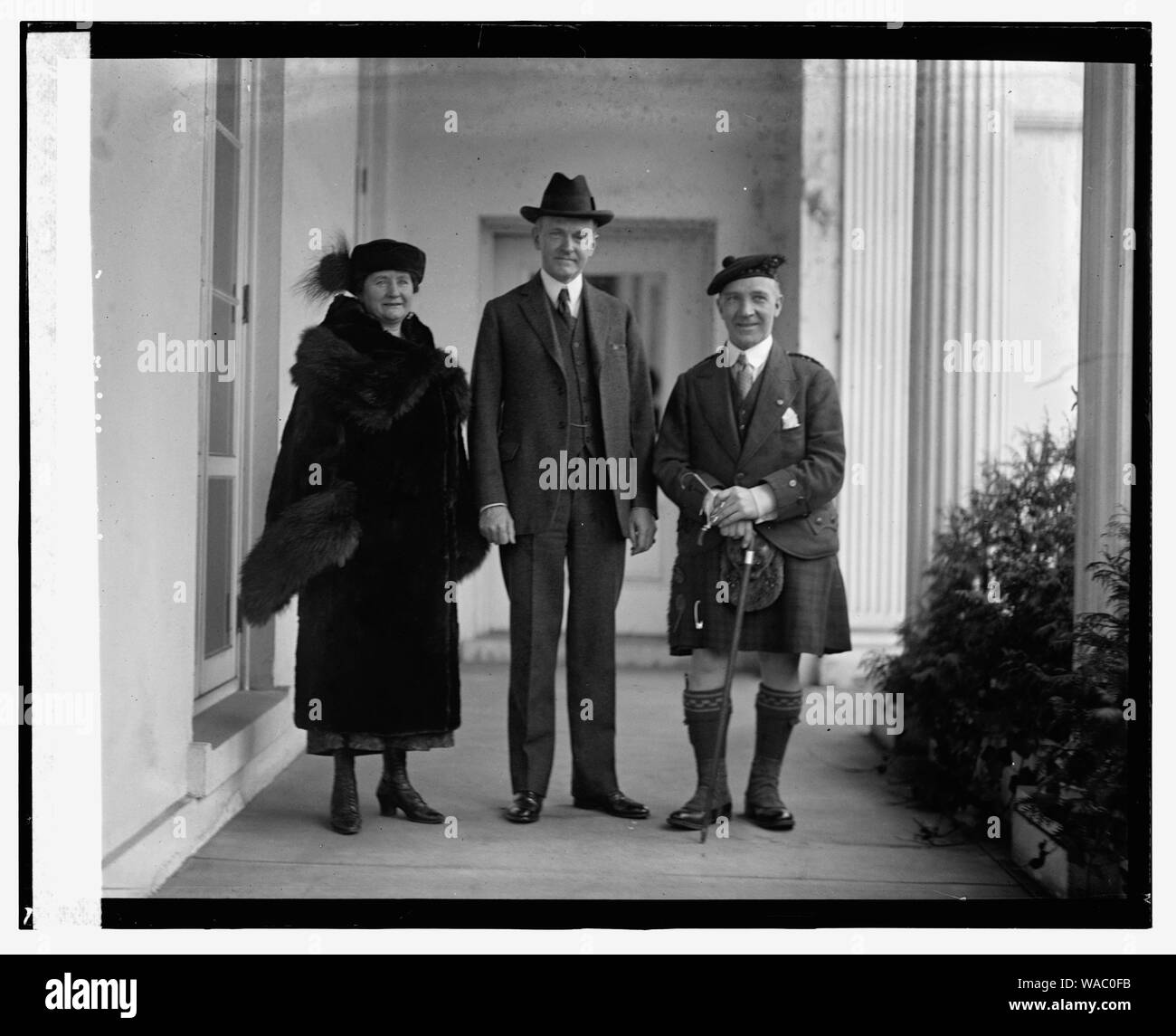 Coolidge & Harry Landes, 2/26/24. Stockfoto
