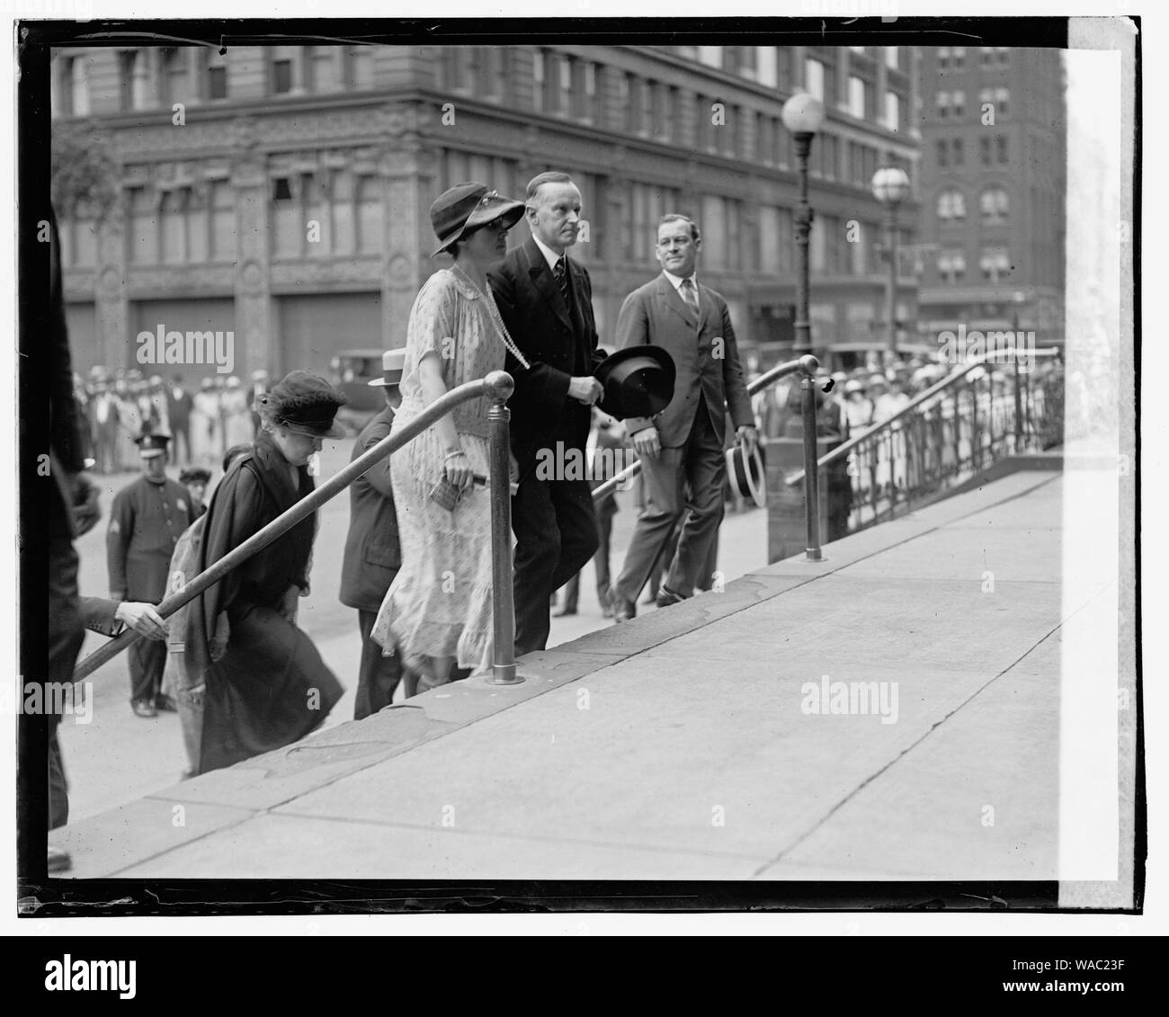 Coolidge, die Kirche zu besuchen, 8/5/23. Stockfoto Coolidge, die Kirche zu besuchen, 8/5/23. Stockfoto