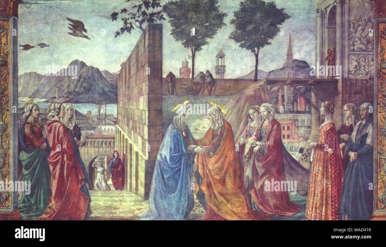 Domenico Ghirlandaio004. Stockfoto