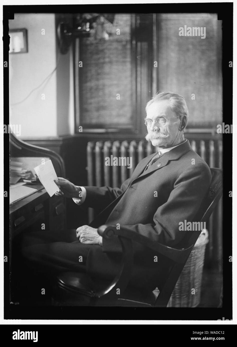 DONATH, AUGUST. Betriebsleiter der Dokumente. G.P.O. Stockfoto