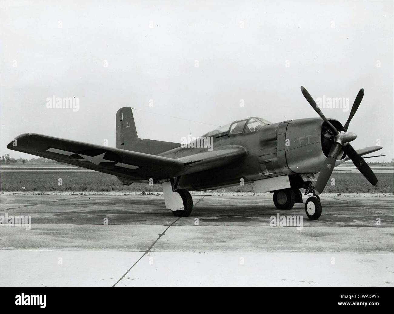 Douglas BTD-1 auf Patuxent River. Stockfoto