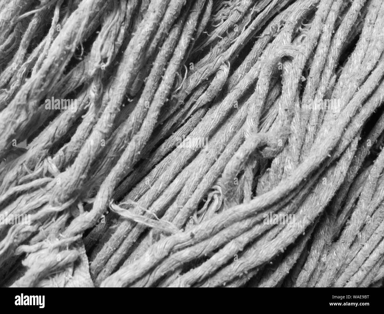 Material der mop Textur Stockfoto