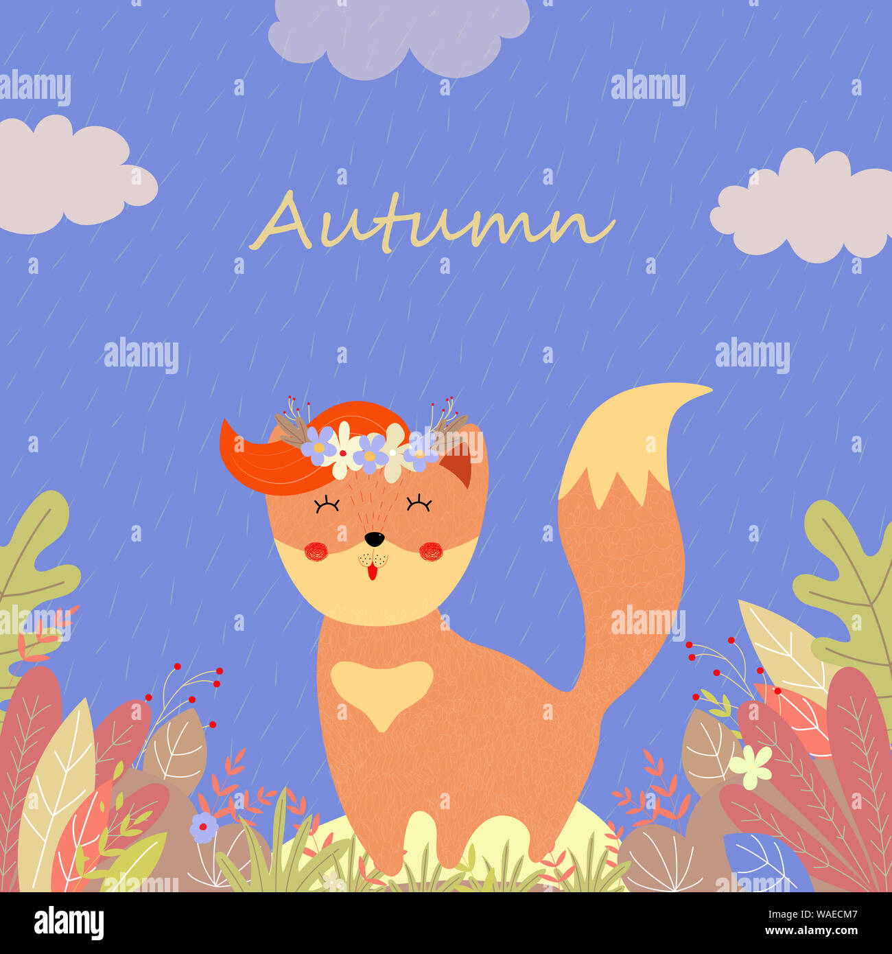 Susse Cartoon Illustration Stockfotos Und Bilder Kaufen Alamy