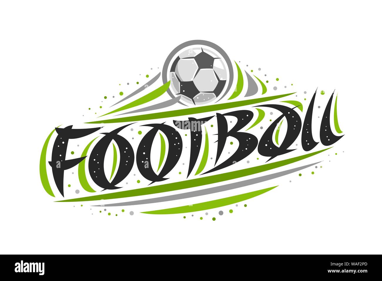 Fußball typografie -Fotos und -Bildmaterial in hoher Auflösung – Alamy