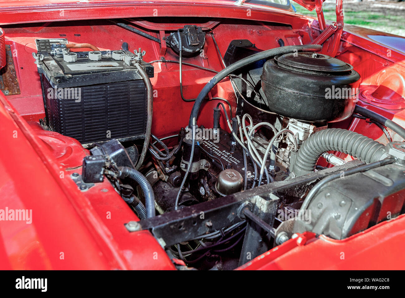 1953 Aero Willys von Willys Motoren, Inc. hergestellt werden. Stockfoto