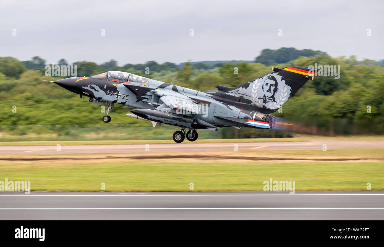 German Air Force Tornado der Royal International Air Tattoo 2019 Stockfoto